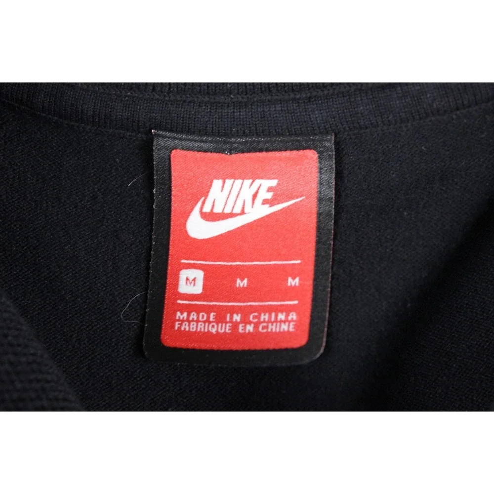 Nike Womens‎ Tech Knit Hooded Jacket Size Medium Black Full Zip 835641-010